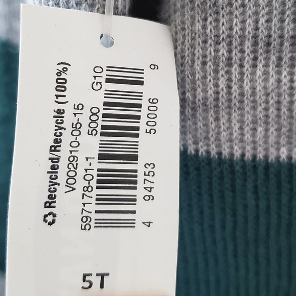 5t striped sweater - Picture 2 of 3